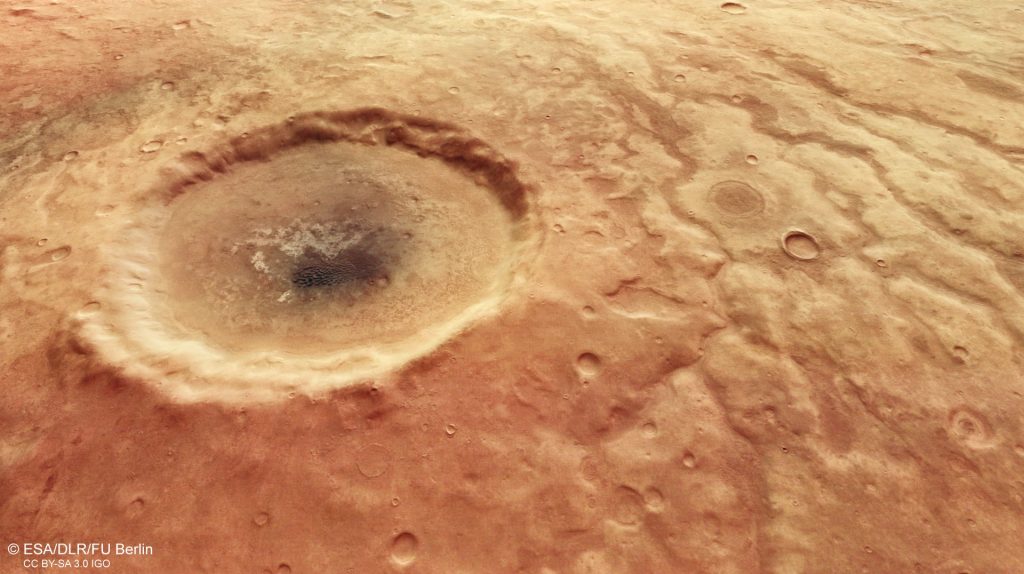 kráter na Marse