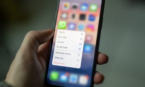 aplikácia WhatsApp na mobile