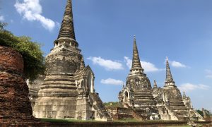 Pagody starobylého mesta Ayutthaya