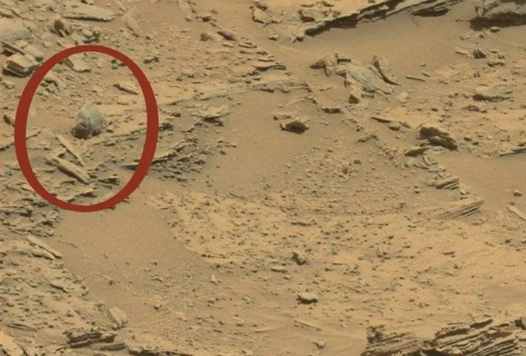 Čudné fotky z Marsu