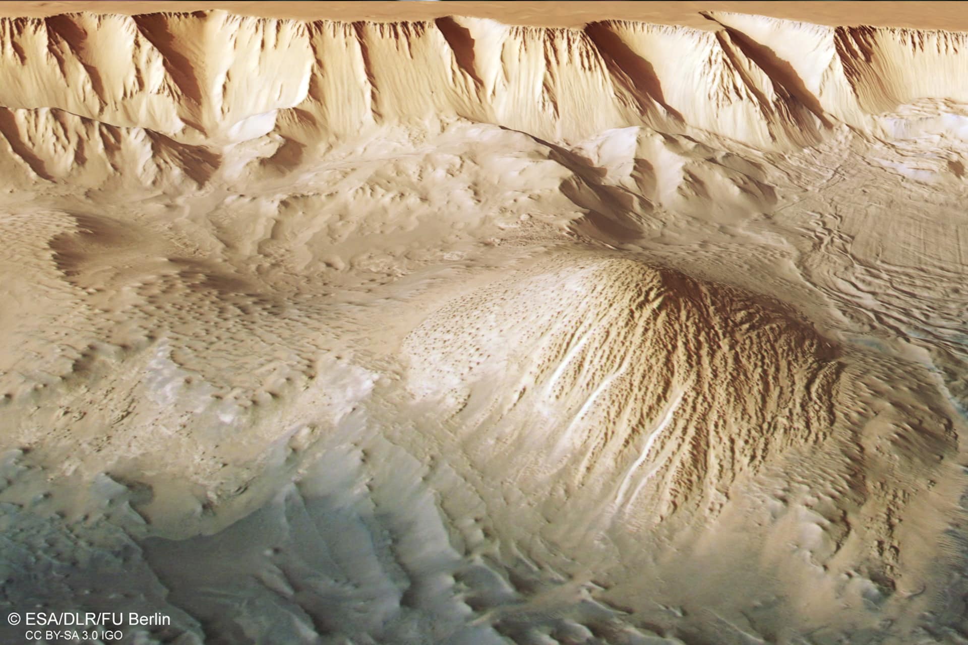 povrch Marsu