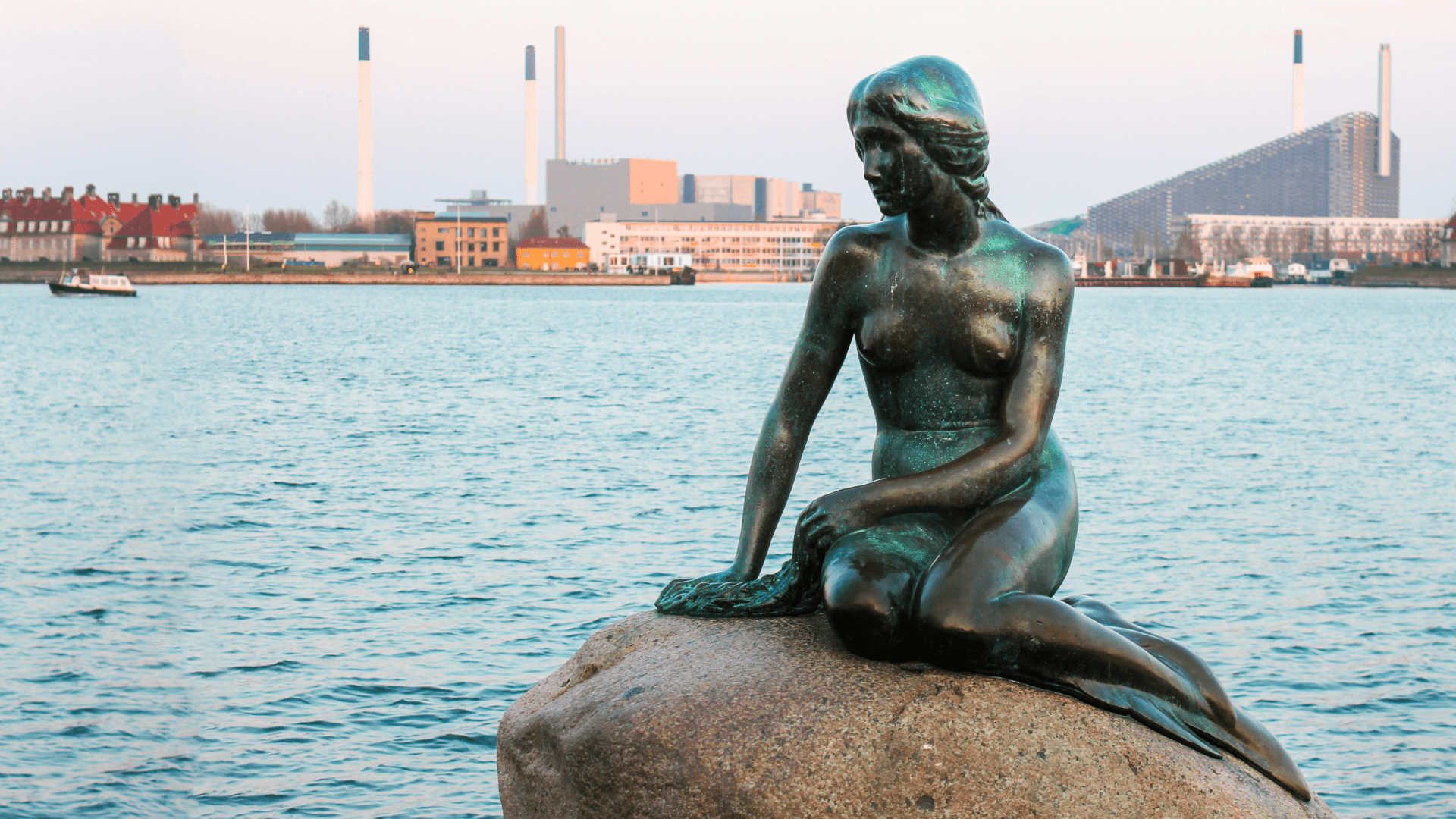 Socha Malej morskej panny v Dánsku