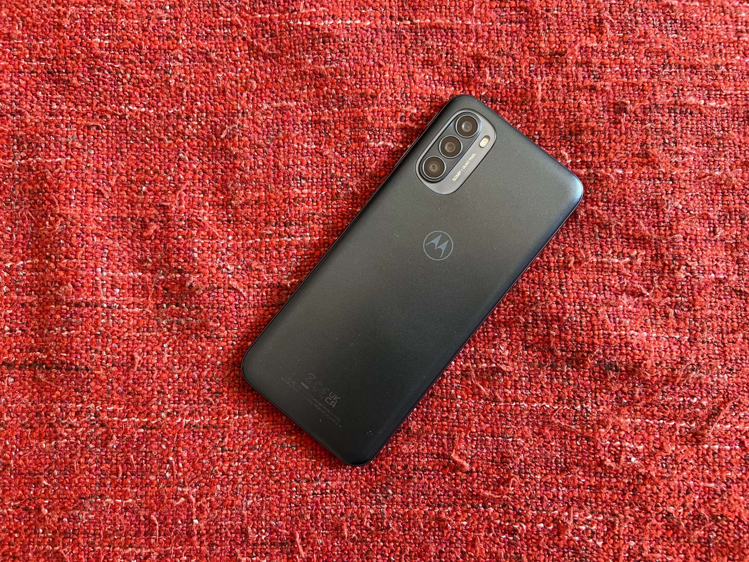 Motorola G31 pohľad na zadnú časť