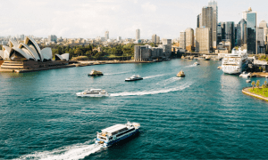 Pohľad na mesto Sydney