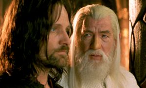 Aragorn a Gandalf