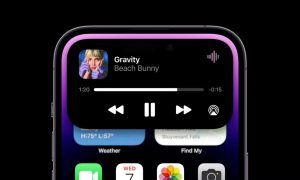 Funkcia Dynamic Island na iPhone 14 Pro