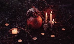 Halloweenske dekorácie