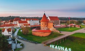 Pohľad na mesto Kaunas