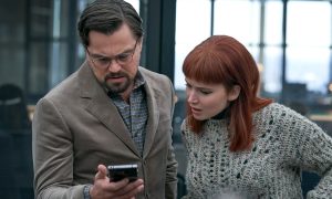 Leonardo DiCaprio a Jennifer Lawrence vo filme Nepozeraj hore ako herci eko aktivisti
