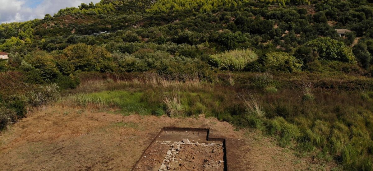 Poseidonov chrám -nálezisko s vykopávkami pravdepodobného Poseidonovho chrámu v Grécku
