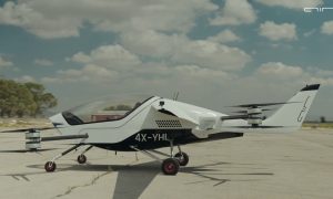 Prototyp osobného elektrického lietadla AIR ONE z Izraela