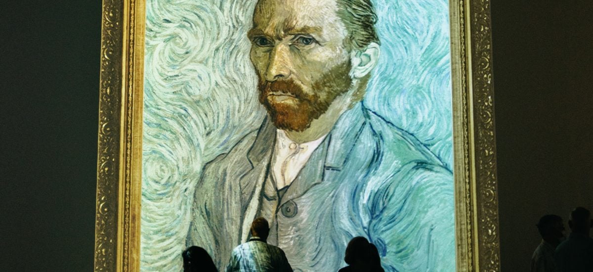 Vincent van Gogh autoportrét v galérii
