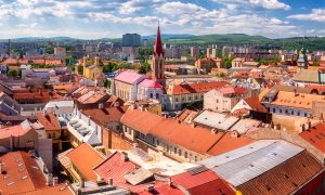 Pohľad na mesto Košice