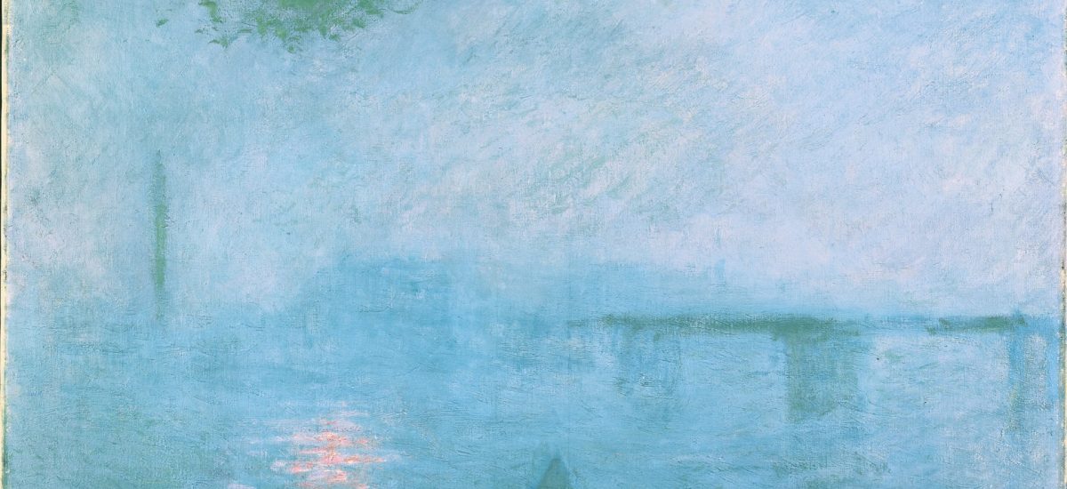 impresionistický maliar Claude Monet - maľba