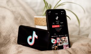 aplikácia TikTok na mobile