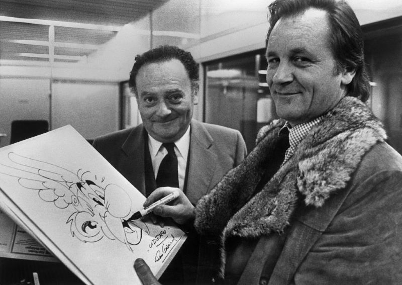 Otcovia komiksov o Asterixovi a Obelixovi - Albert Underzo a René Goscinny