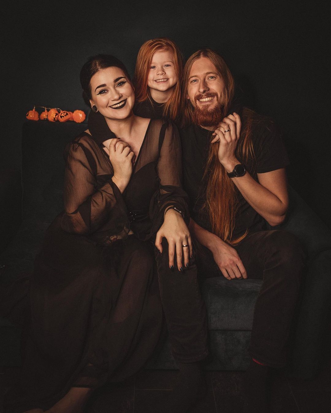 Miro s manželkou a dcérkou