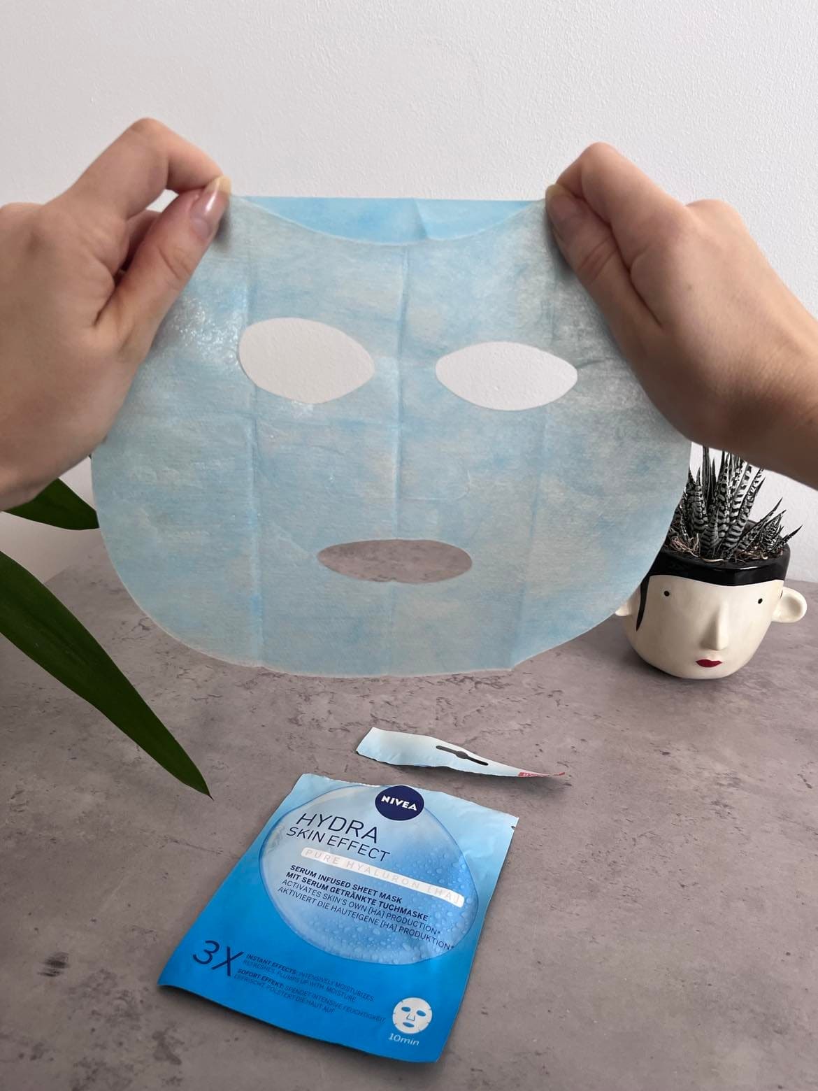 Hydratačná tvárová maska