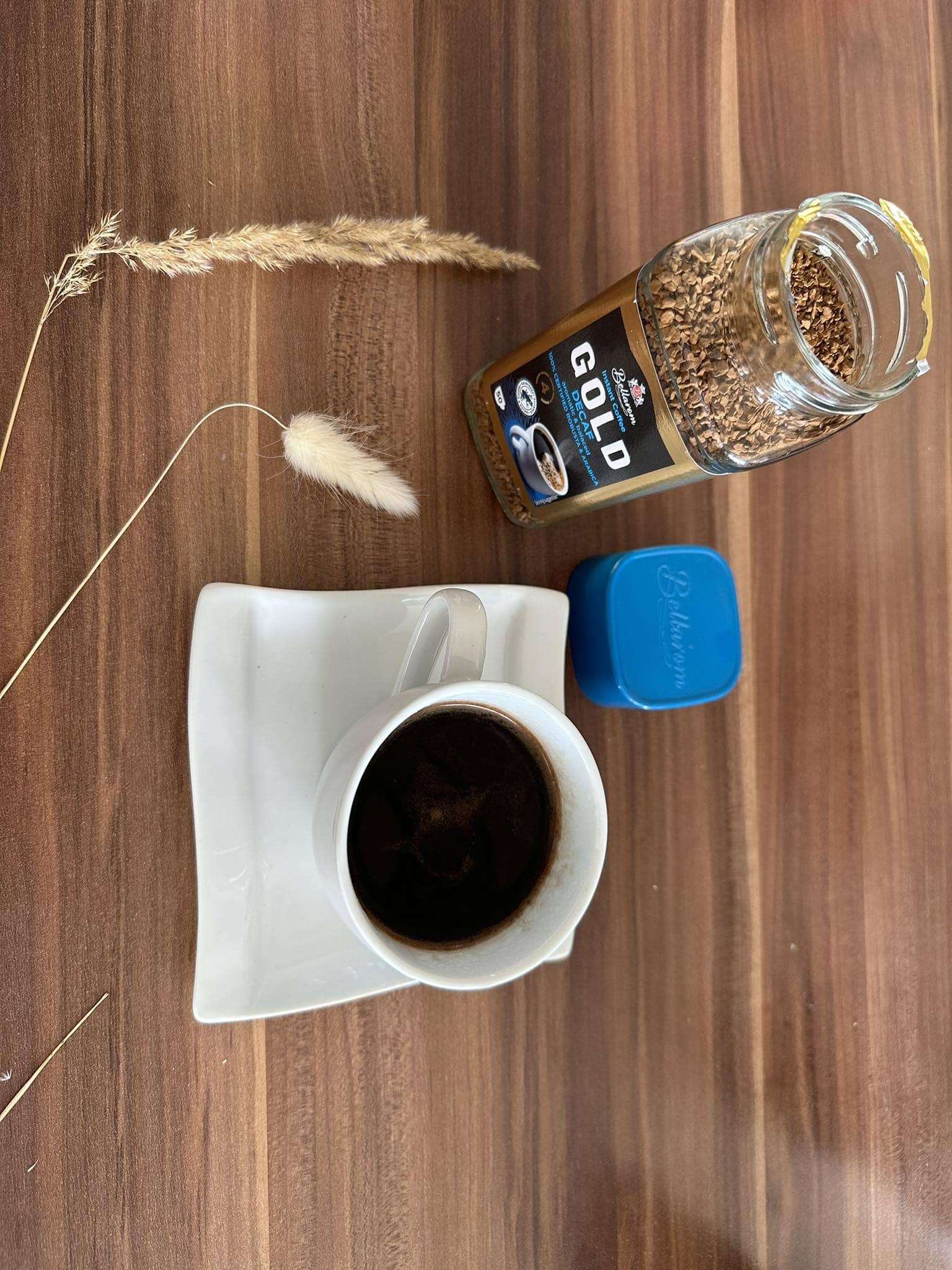 Káva bez kofeínu Lidl