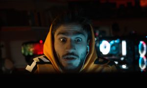 gamer prekvapenie