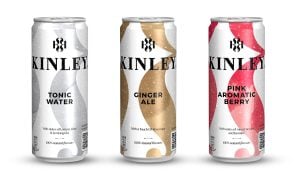 Kinley – Trojica, ktorú si zamiluješ - Kinley Tonic Water, Kinley Ginger Ale a Kinley Pink Aromatic Berry