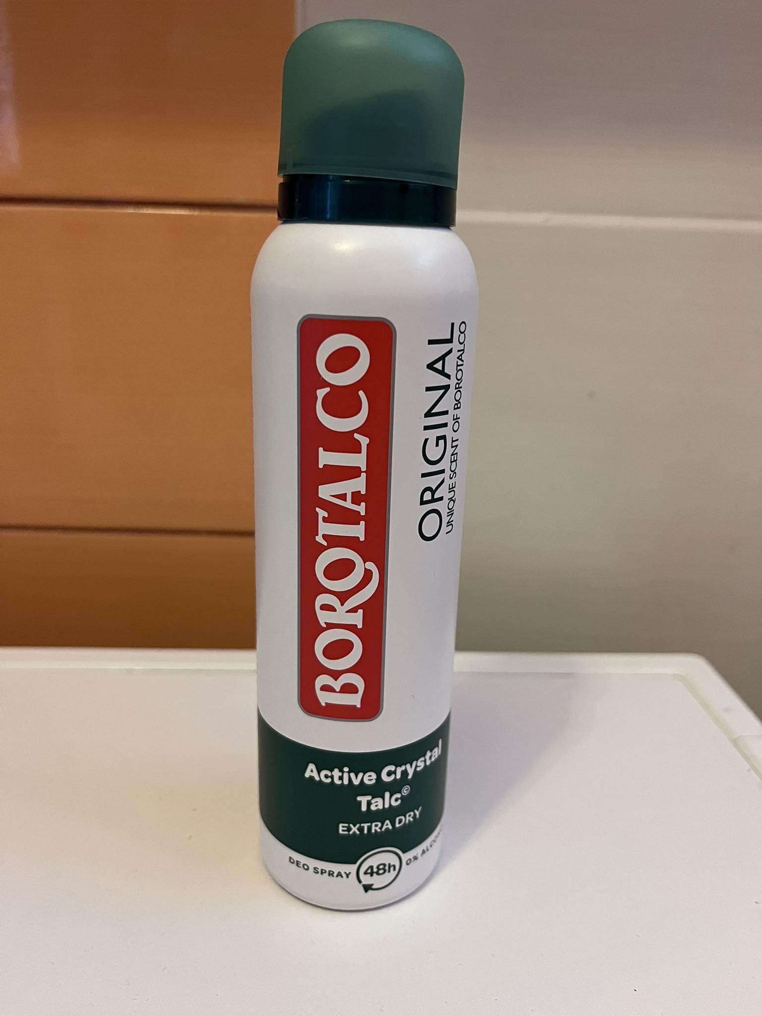 Sprejový dezodorant Borotalco