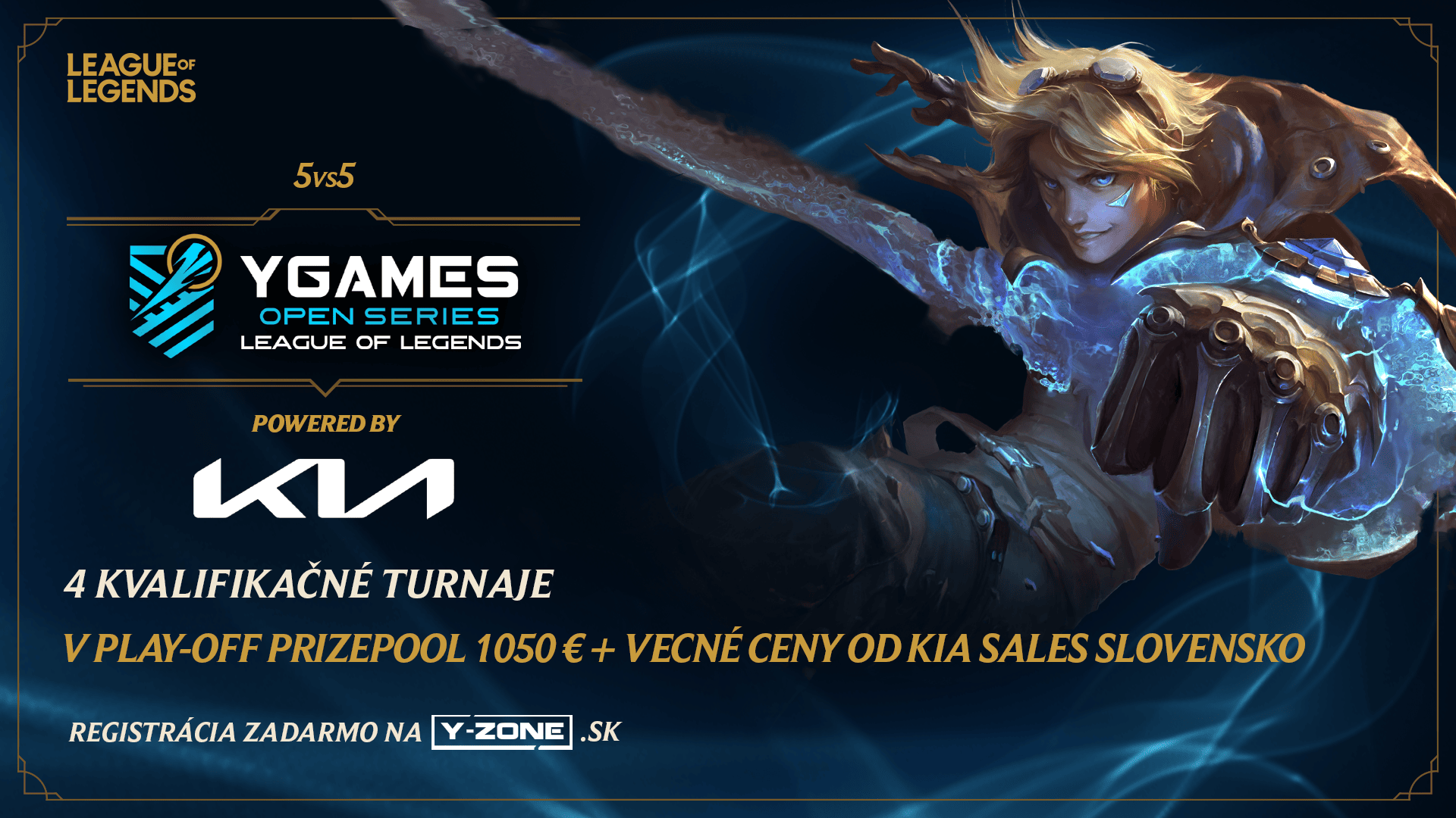YGames Open Series powered by Kia.