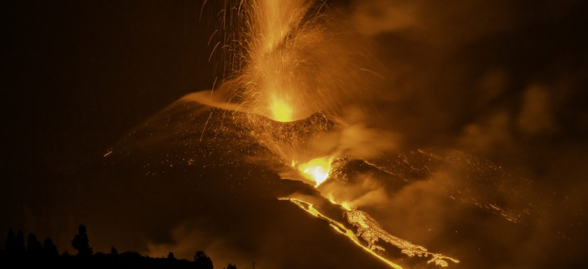 sopečná erupcia