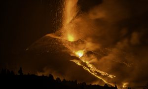 sopečná erupcia