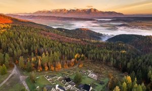 Pohľad zhora na Kláštorisko