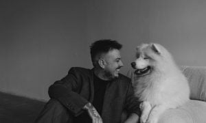Martin Vanko so psíkom