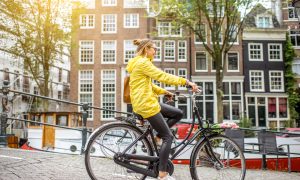 Amsterdam na bicykli