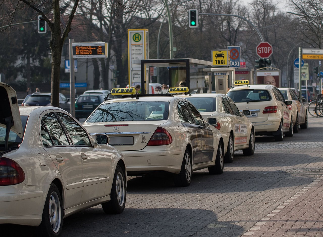 jazdené auto taxík