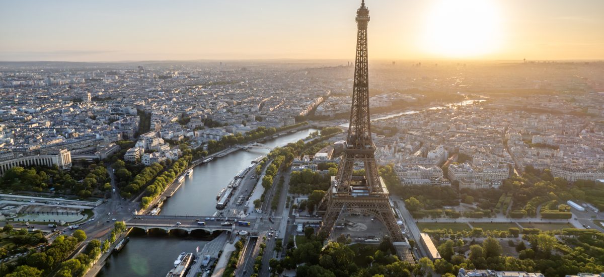 Paríž Eiffelova veža