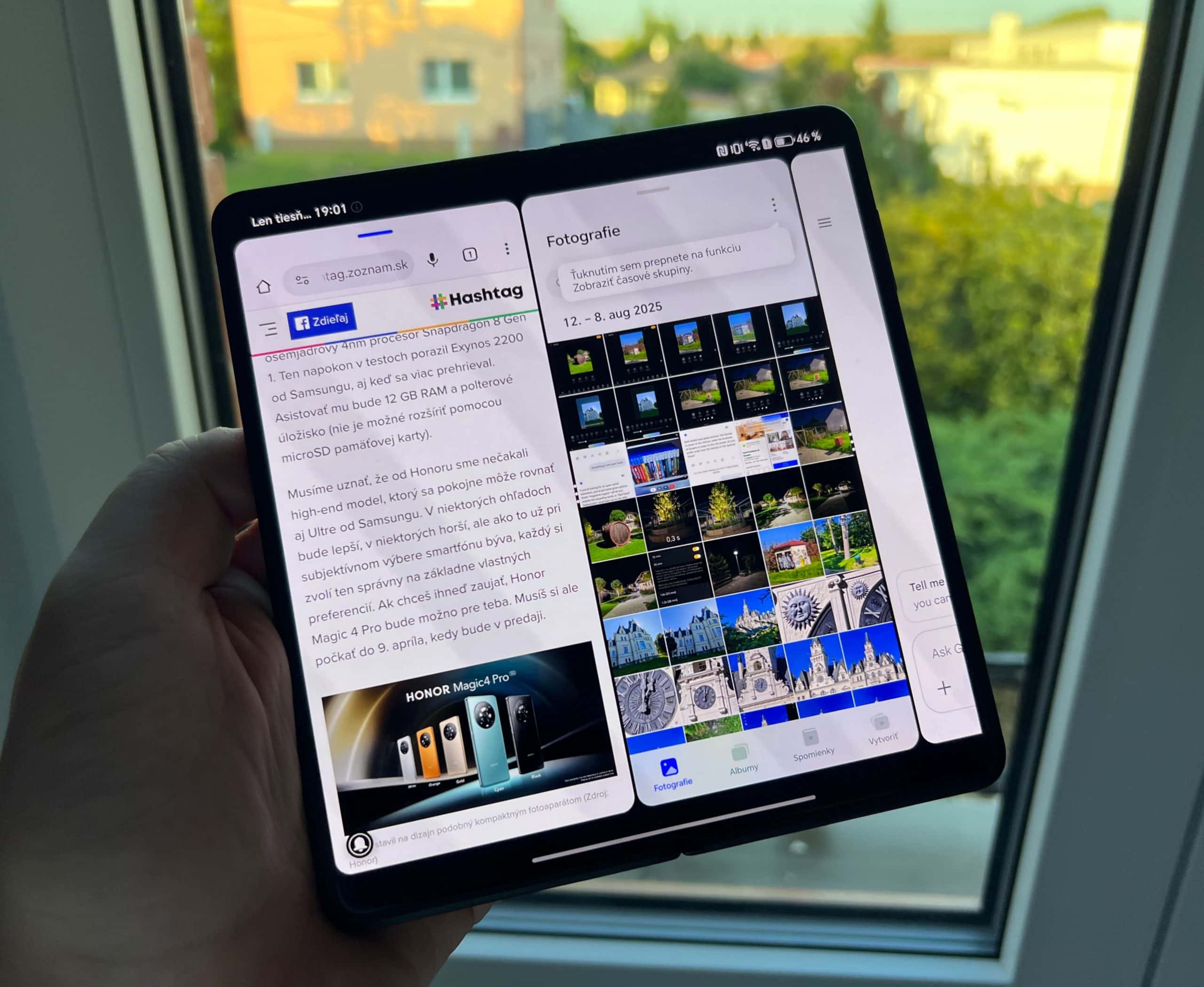 Šikovný multitasking s tromi aplikáciami naraz