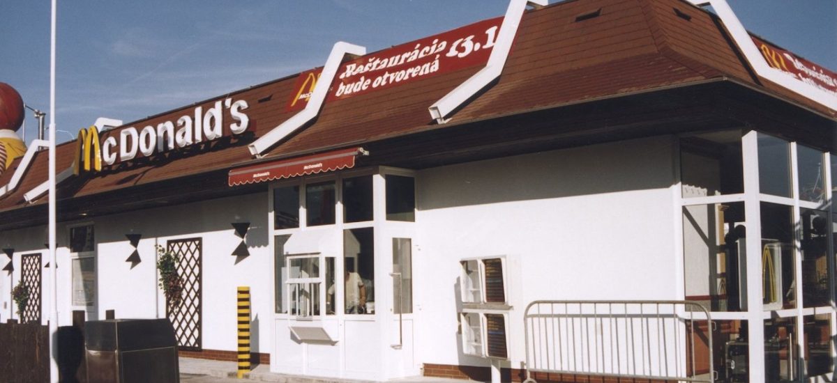 Prvá McDonald's reštaurácia v Banskej Bystrici
