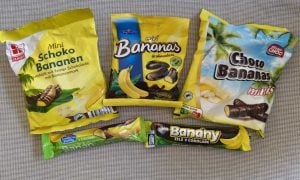 banány v čokoláde
