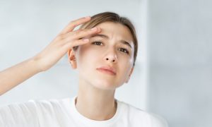 žena problémy póry