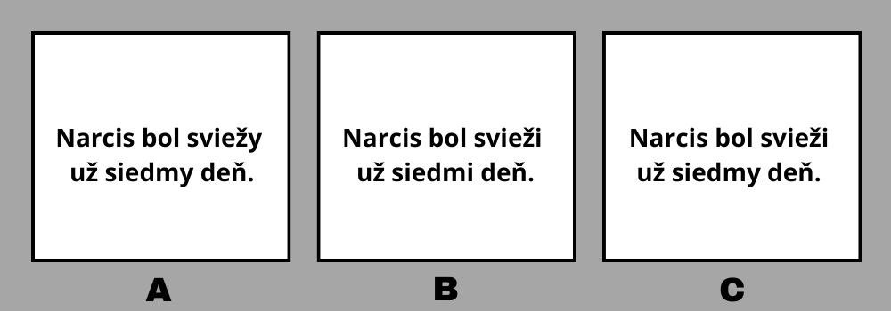 prídavné mená