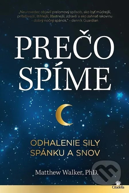 Prečo spíme kniha