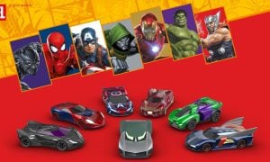 MARVEL Racers na Shell