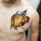 Mirek vytvára realistické tetovania s nádychom grafity (Zdroj: Instagram/snower_tattoo)
