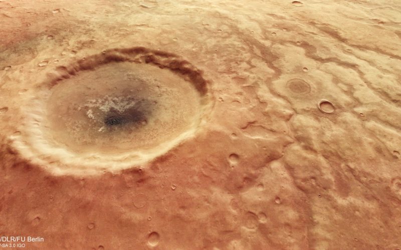 kráter na Marse
