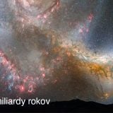 Zrážka Mliečnej cesty a Andromedy